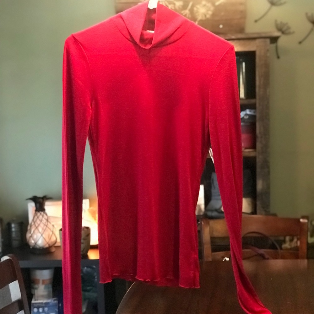 Free people red top NWT
